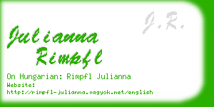 julianna rimpfl business card